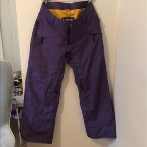 Vans ski/snowboard pants
